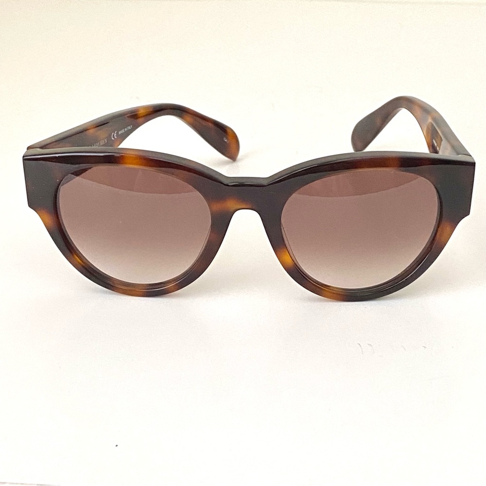 Alexander McQueen Tortoise Shell Sunglasses - AM0054S Preowned